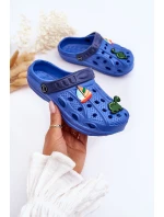 Dětské pěnové lehké sandály Crocs Modre model 21623877 - Boto
