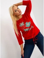 Halenka RV BZ model 18018968 červená - FPrice Halenka RV BZ model 18018968 červená - FPrice