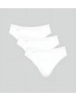 Dámske nohavičky Sloggi 24/7 Cotton Lace Tai C3P biele Dámske nohavičky Sloggi 24/7 Cotton Lace Tai C3P biele