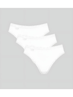 Dámske nohavičky Sloggi 24/7 Cotton Lace Tai C3P biele