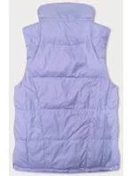 Oboustranná dámská vesta ve vřesové barvě model 18471320 - Miss TiTi Oboustranná dámská vesta ve vřesové barvě model 18471320 - Miss TiTi