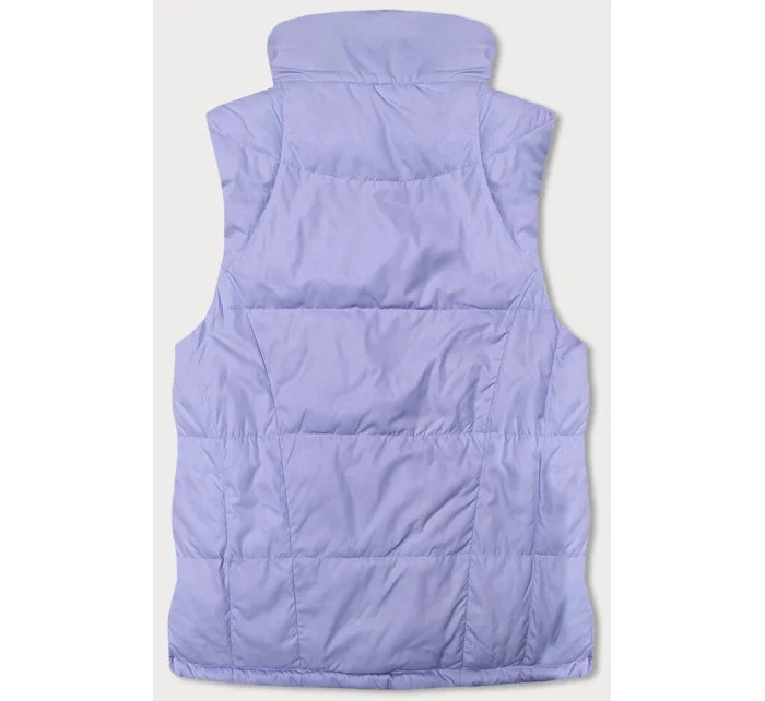 Oboustranná dámská vesta ve vřesové barvě model 18471320 - Miss TiTi Oboustranná dámská vesta ve vřesové barvě model 18471320 - Miss TiTi