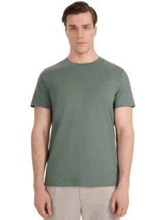 Pánské tričko  zelené WAW25TTSH 41S pánské model 21391828 - 4F