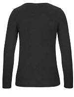 B&C #E150 LSL /women Dámske tričko s dlhým rukávom 01.006T čierne B&C #E150 LSL /women Dámske tričko s dlhým rukávom 01.006T čierne