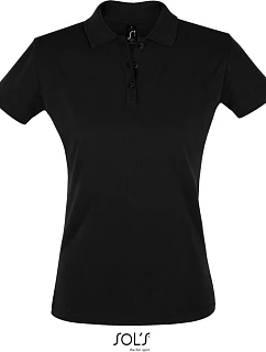 SOL'S Perfect Women Dámske piqué polo 25.1135 čierne
