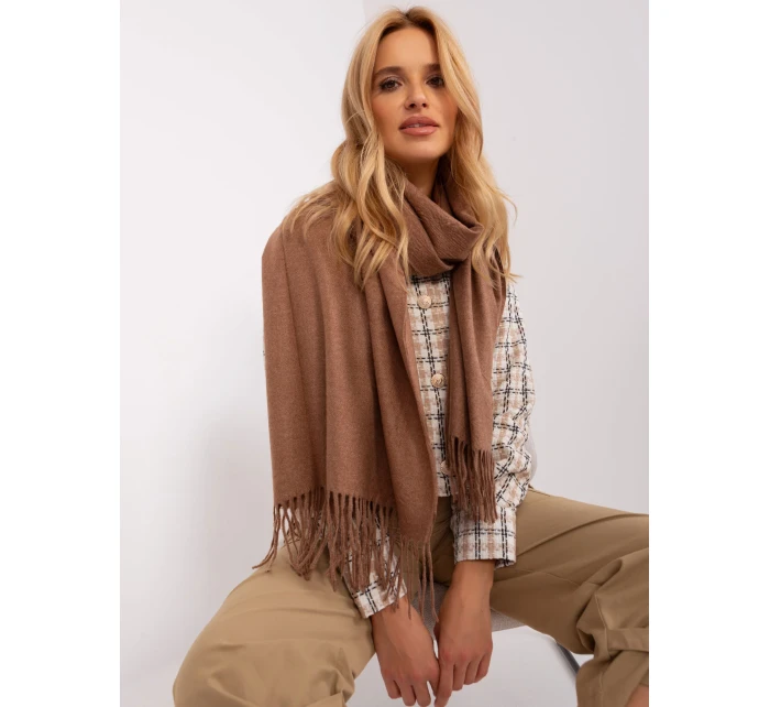 Szalik AT SZ model 18949099 brązowy - FPrice Szalik AT SZ model 18949099 brązowy - FPrice