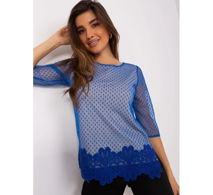 Blúzka LK BZ 506729.63P tmavo modrá Blúzka LK BZ 506729.63P tmavo modrá