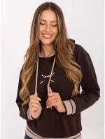 Blúzka RV BL A857.47 tmavohnedá Blúzka RV BL A857.47 tmavohnedá