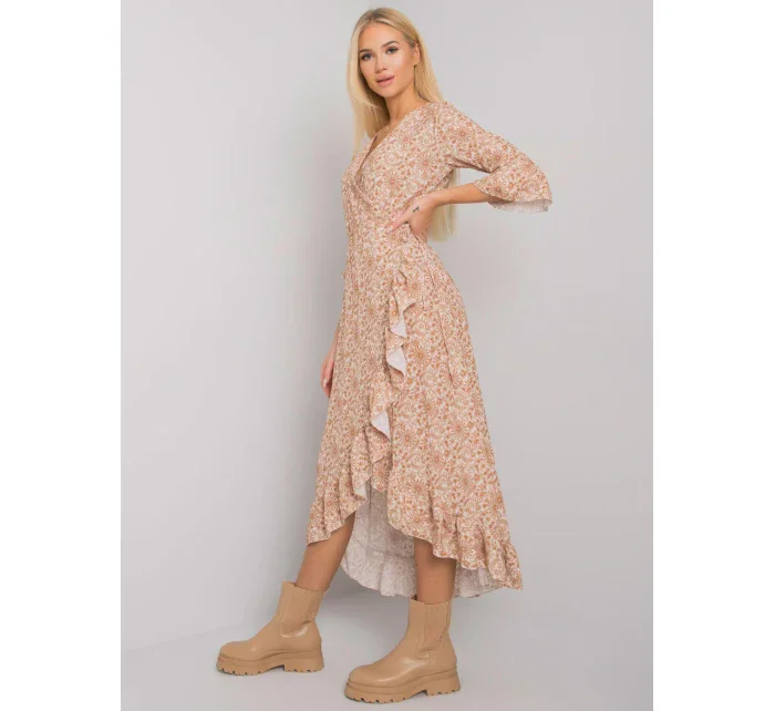 Šaty TW SK BI 24502 3.46P béžová Šaty TW SK BI 24502 3.46P béžová