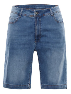 Pánske džínsové šortky nax NAX FEDAB dk.modrý kov