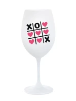 PIŠKVORKY - bílá sklenice na víno 350 ml PIŠKVORKY - bílá sklenice na víno 350 ml