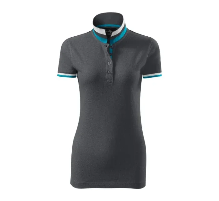 Polokošeľa Collar Up light anthracite Polokošeľa Collar Up light anthracite