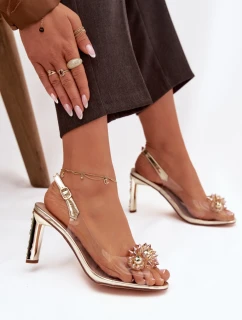 Sandály na podpatku  model 225140 Step in style