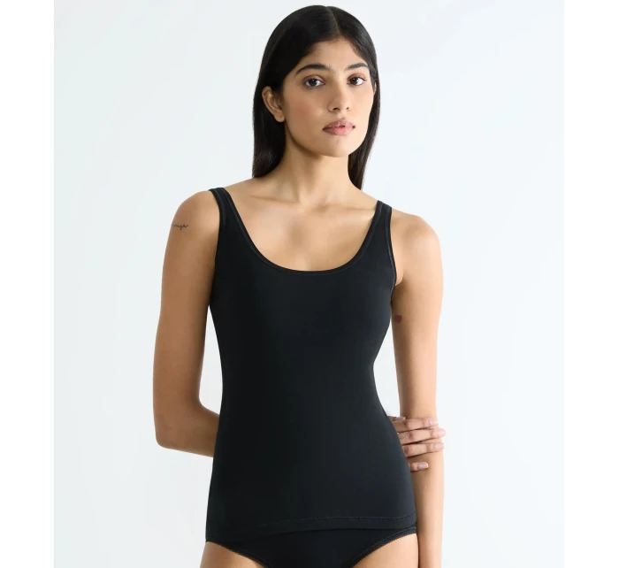 Dámske bavlnené tielko GO Daily - BLACK - black 0004 - SLOGGI