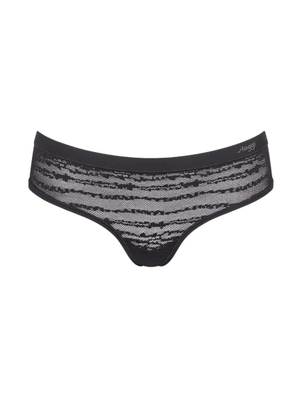 Dámske čipkované nohavičky FREE Evolve Hipster - BLACK - black 0004 - SLOGGI