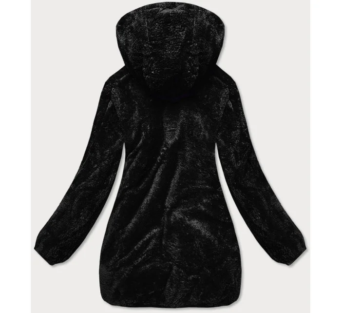 Oboustranná černá dámská bunda model 20844722 - Z-DESIGN Oboustranná černá dámská bunda model 20844722 - Z-DESIGN
