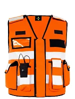 Korntex KXTAC – Bonn Multifunkční vesta "Tactical" 76.XTAC orange Korntex KXTAC – Bonn Multifunkční vesta "Tactical" 76.XTAC orange