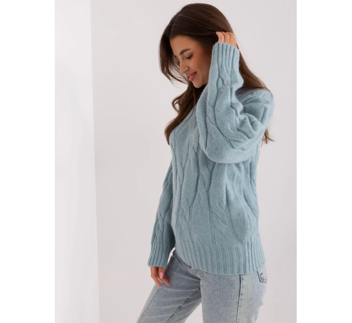 Jumper AT SW model 20742396 tmavě mátový - FPrice