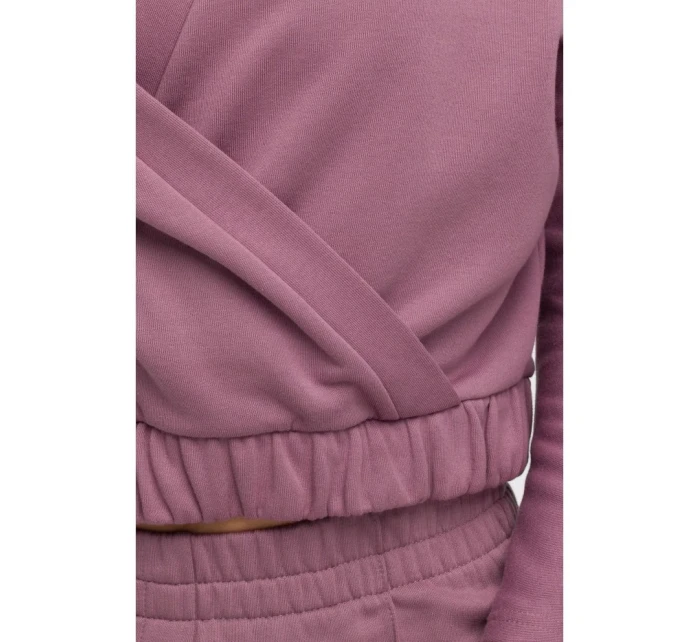 B292 Mikina s kapucňou vpredu - heather