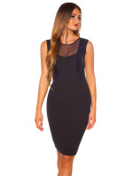 Sexy Koucla case dress with trendy sequins/transp.