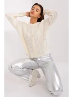 Sveter na zapínanie model 186820 AT