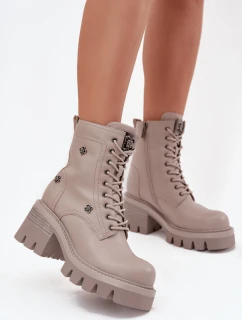 Šnurovací vyšší model 220492 Krok v štýle