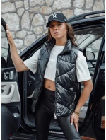 Dámská prošívaná vesta černá Dstreet model 21979872 - FashionStreet