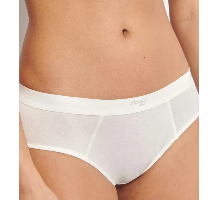 Dámske nohavičky EVER Ease Hipster - WHITE - biela 00GZ - SLOGGI