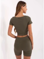 komplet damski basic khaki model 21224465 - Factory Price komplet damski basic khaki model 21224465 - Factory Price
