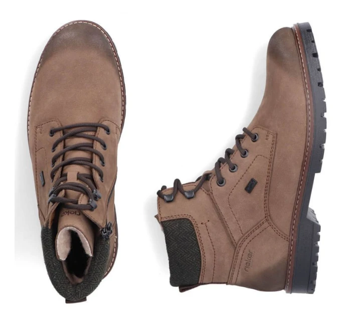 M zateplené boty model 20810163 - Rieker M zateplené boty model 20810163 - Rieker