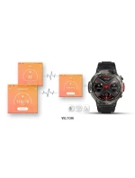 VELTORI VT140-1 Smartwatch Čierny silikónový remienok VELTORI VT140-1 Smartwatch Čierny silikónový remienok