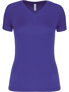 PA 477 Dámské sportovní tričko s výstřihem do V model 22513262 violet - Kariban ProAct
