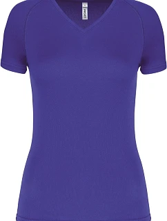 PA 477 Dámské sportovní tričko s výstřihem do V model 22513262 violet - Kariban ProAct