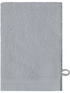 The One Towelling Organic Washcloth – umývacia utierka z bio bavlny 48.1080 striebornosivá