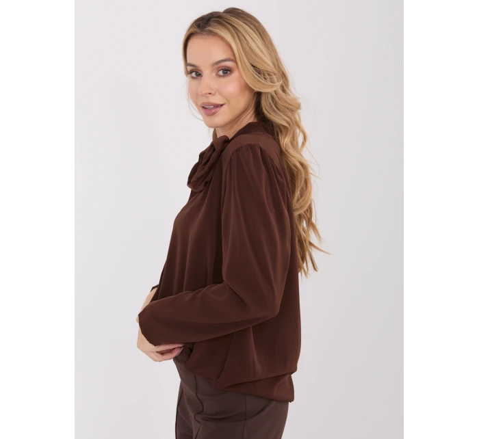 Bluzka MI BZ model 21782348 brązowy - FPrice Bluzka MI BZ model 21782348 brązowy - FPrice