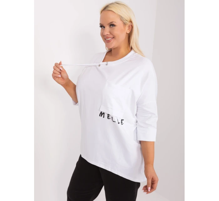 Bluzka RV BZ model 19465472 ecru - FPrice Bluzka RV BZ model 19465472 ecru - FPrice