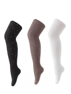 Punčocháče  s krystaly model 21397982 - BE SNAZZY