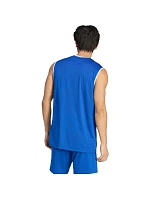 Pánske tričko adidas Entrada 26 Sleeveless Jersey blue KB3931