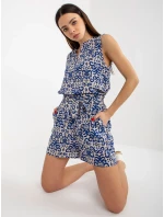 Dámske šortky D73770R62159KA tmavo modré - FPrice