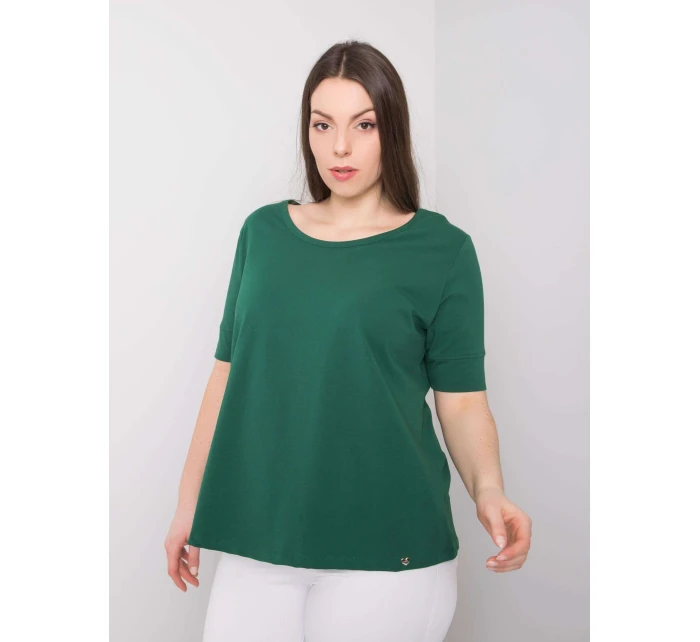 Tričko RV TS 6330.92P tmavo zelená