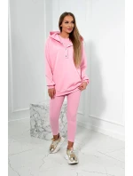 Sada mikiny, topu a legín světle růžová model 20823043 - Kesi Sada mikiny, topu a legín světle růžová model 20823043 - Kesi