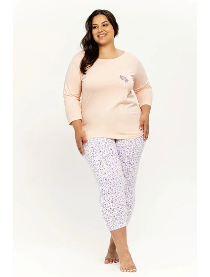 Dámske pyžamo Ariella 3256 2XL-3XL