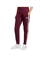 Dámske nohavice adidas Essentials 3-Stripes Fleece Slim v bordovej farbe KF8321 Dámske nohavice adidas Essentials 3-Stripes Fleece Slim v bordovej farbe KF8321