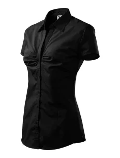 Chic W model 18721034 černá košile - Malfini
