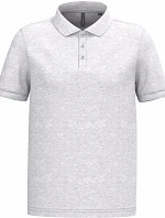 Kariban K 254 Pánske polo tričko z piké 20.K254 ash heather