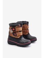 Dětské Sněhule Na Suchý Zip model 21677735 Camel - Lee Cooper