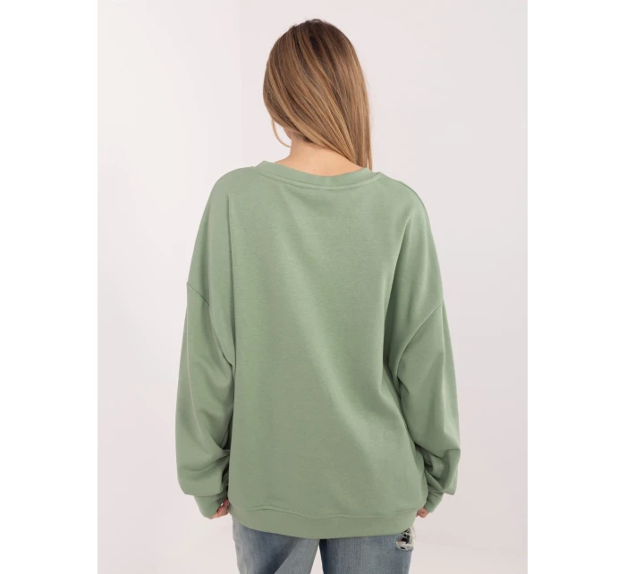 RV BL mikina A1182.46 pistáciová