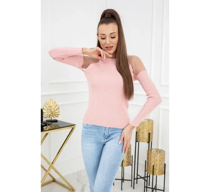 Eliza Tulle MCY02679 Sveter Flamingo - Vittoria Ventini