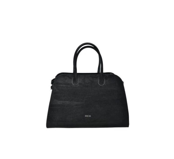 Dámska kabelka Big Star eko semiš čierna