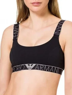 Bralette sportovní podprsenka  tmavě modrá  model 15340106 - Emporio Armani
